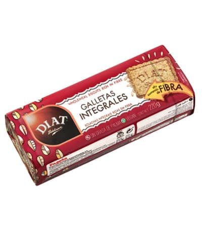 Galletas Integrales Vegan 220g Diat-Radisson
