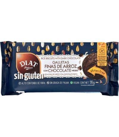 Galletas Bañadas SinGluten 135g Diat Radisson