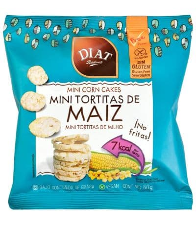 Tortitas Maiz Mini 50g Diat Radisson