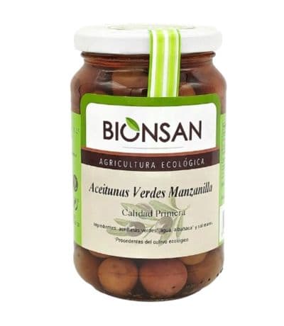 Aceitunas Verdes Eco Vegan 200g Bionsan