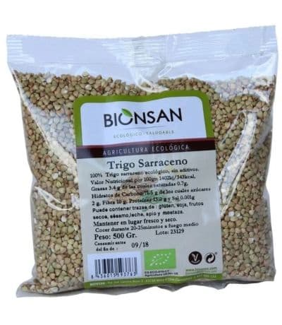 Trigo Sarraceno en Grano Bio Vegan 500g Bionsan
