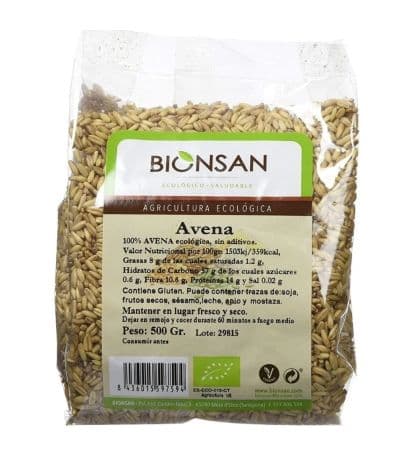 Avena en Grano Bio Vegan 500g Bionsan
