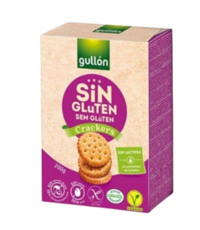 Crackers SinGluten Vegano SinLactosa 200g Gullon