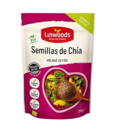 Semillas de Chia Molidas Bio 200g Linwoods