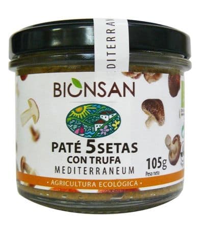 Pate 5 setas Con Trufa Eco 105g Bionsan