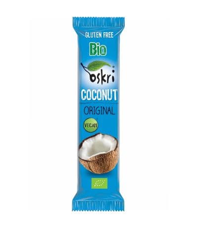 Barritas de Coco SinGluten Bio Vegan 20uds Oskri