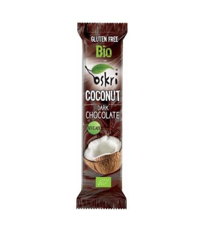 Barritas Coco con Choco SinGluten Bio Vegan 1cajax20uds Oskri
