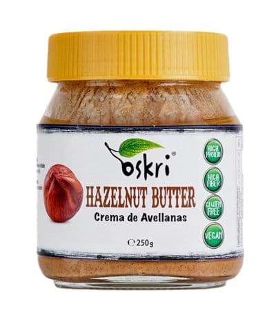 Crema Avellanas Vegan SinGluten 250g Oskri