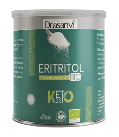 Eritritol SinGluten Vegan Keto 500g Drasanvi