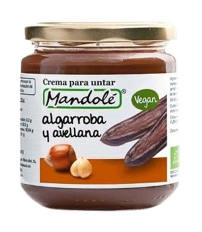 Crema Algarroba Avellana Bio Vegan 375g Mandole