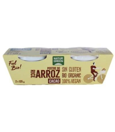 Postre Arroz Choco SinGluten Bio Vegan 2uds NaturGreen