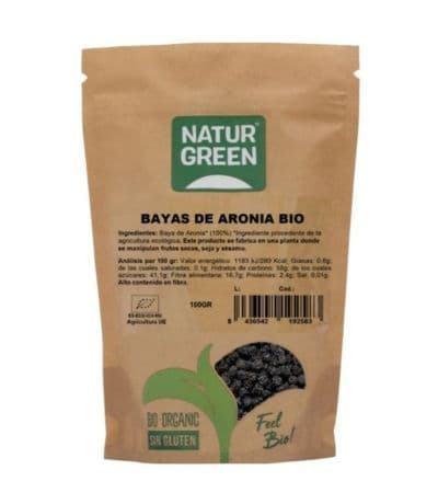 Bayas de Aronia SinGluten Bio Vegan 100g NaturGreen