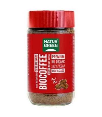 Biocoffe descafeinado Soluble Vegan Bio 100g NaturGreen