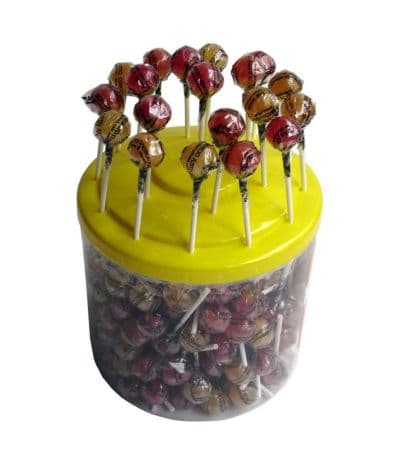 Expositor Chupis con Palo SinGluten Bio Vegan 200 Caramelos Alternativa3