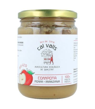 Compota de Manzana Eco Vegan 400g Cal Valls