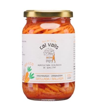 Zanahoria Rallada SinGluten Eco Vegan 345g Cal Valls