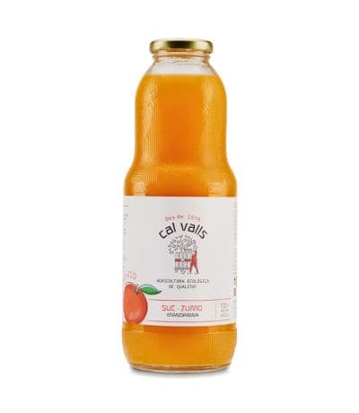 Zumo de Mandarina SinGluten Eco Vegan 1L Cal Valls