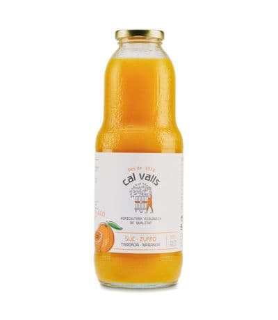 Zumo de Naranja SinGluten Vegan 1L Cal Valls