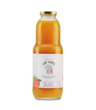 Zumo Melocoton Uva SinGluten Eco Vegan 1L Cal Valls