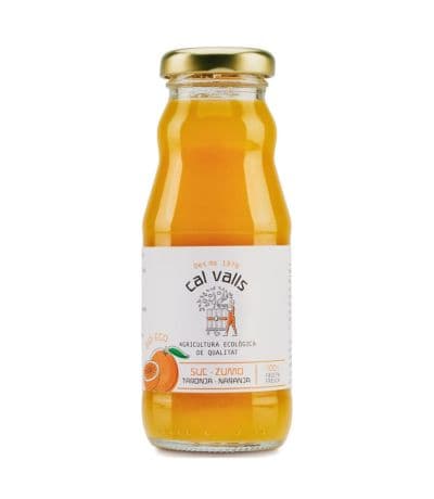Zumo Naranja SinGluten Eco Vegan 200ml Cal Valls