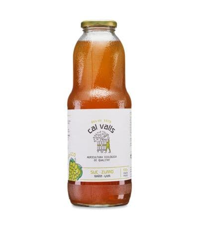 Zumo Uva Blanca SinGluten Eco Vegan 1L Cal Valls