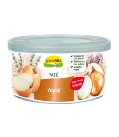 Pate Vegetal Lata SinGluten Vegan 125g Granovita