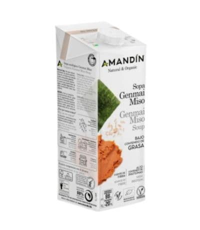 Sopa Genmai Miso SinGluten Eco Vegan 1L Amandin