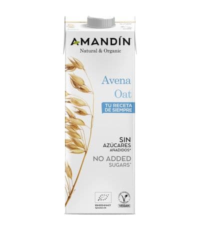 Bebida Vegetal de Avena Eco Vegy 6x1L Amandin