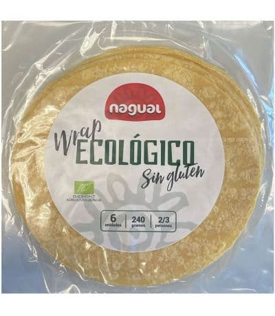 Wrap SinGluten Vegan 240g Nagual