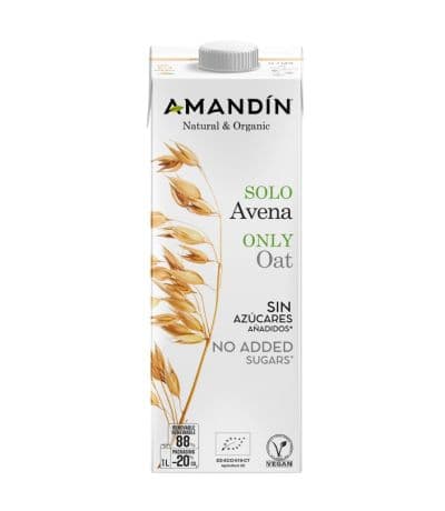 Bebida Vegetal Avena Solo Avena Eco 6x1L Amandin