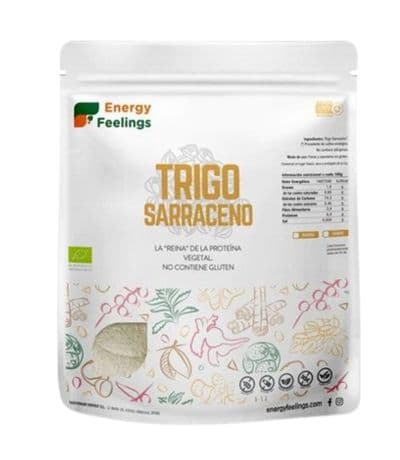 Harina Trigo Sarraceno SinGluten Eco Vegan 1kg Energy Feelings