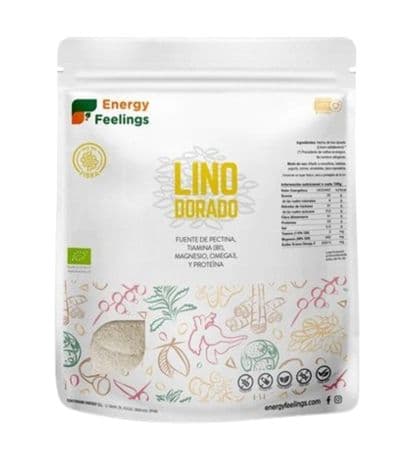 Lino Dorado Polvo XL Pack SinGluten Bio Vegan 500g Energy Feelings