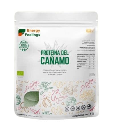 Proteina de Cañamo SinGluten Eco Vegan 1kg Energy Feelings