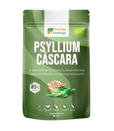Psyllium Husks Cascara Entera SinGluten Eco Vegan 500g Energy Feelings