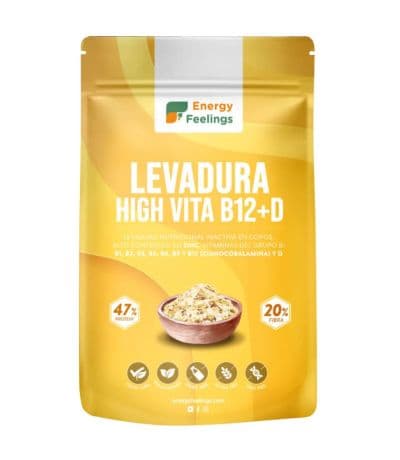 Levadura Nutricional High Vita B12 D 250g Energy Feelings