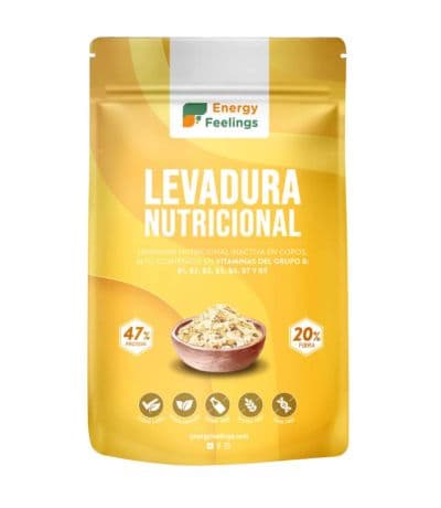 Levadura Nutricional SinGluten Vegan 250g Energy Feelings
