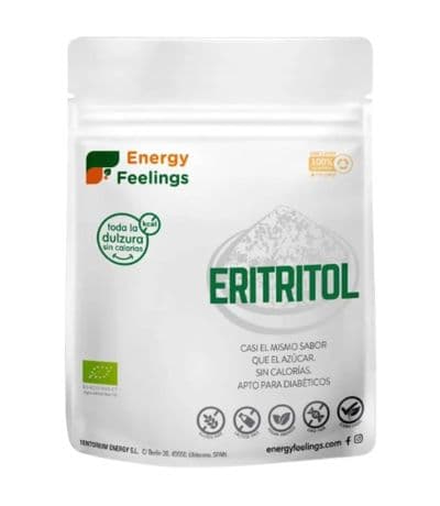 Eritritol Polvo SinGluten Eco Vegan 200g Energy Feelings
