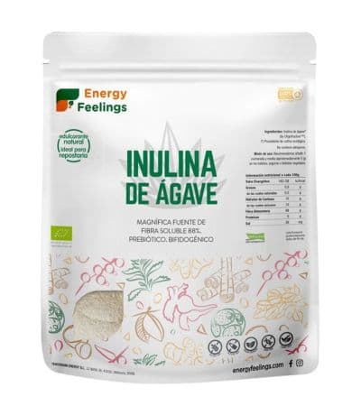 Inulina de Agave Polvo Eco SinGluten 1kg Energy Feelings