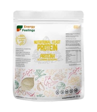 Proteina Levadura Nutricional 84% 1kg Energy Feelings