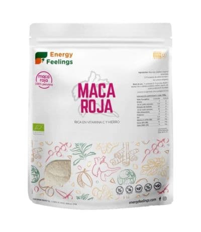 Maca Roja Polvo XXL Pack Eco 1kg Energy Feelings