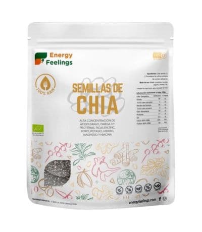 Chia Semilla XL Pack Eco 500g Energy Feelings