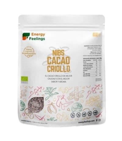 Cacao Criollo Nibs XXL Pack Eco 1kg Energy Feelings