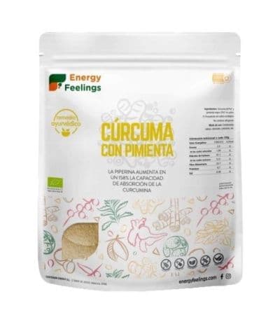 Curcuma Pimienta Polvo Eco XXL Pack 1kg Energy Feelings