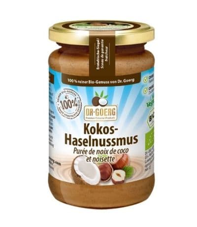 Crema de Coco y Avellanas Bio 200g Dr. Goerg