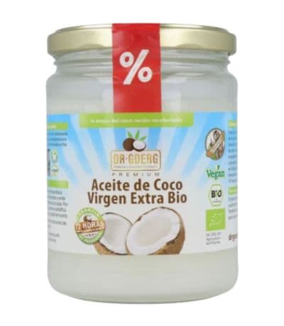 Aceite Coco Virgen Extra Bio 400ml Dr. Goerg