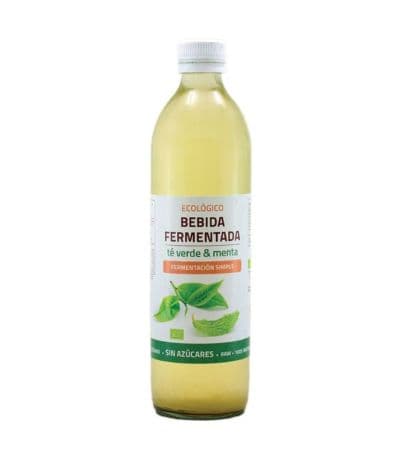 Bebida Fermentada de Te Verde y Menta Eco Vegan 500ml Bioener