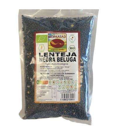 Lentejas Negras Beluga Eco 500g Bioprasad