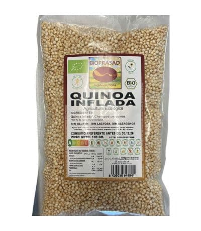 Quinoa Inflada SinGluten SinLactosa 100g Bioprasad