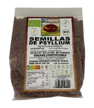 Semillas de Psyllium Bio SinGluten 200g Bioprasad