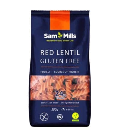 Espirales de Lenteja Roja 250g SamMills